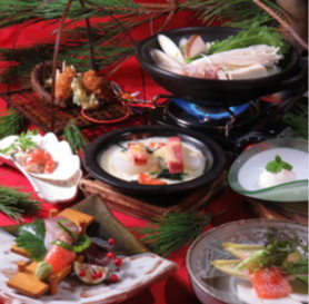 「刺身盛合わせ、糸島豚、カキフライ入りコース」全9品5200円⇒4800円 150分飲み放題付き