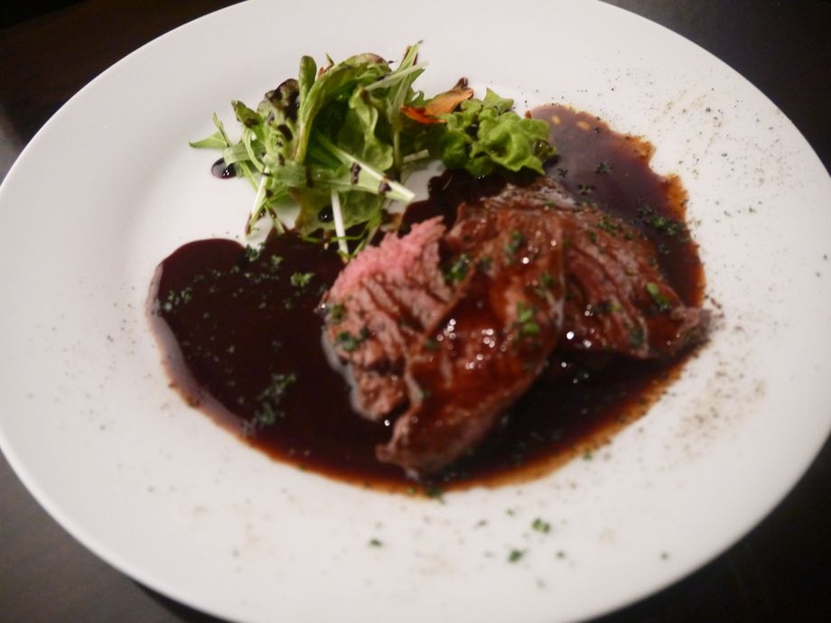 カンガルーのステーキ