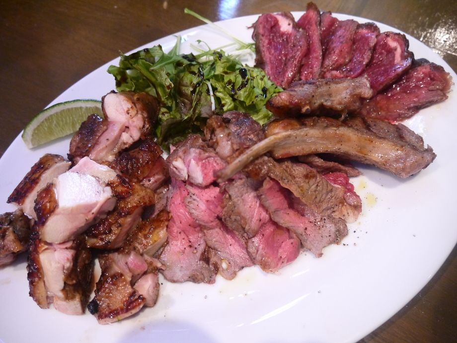 肉の盛り合わせ