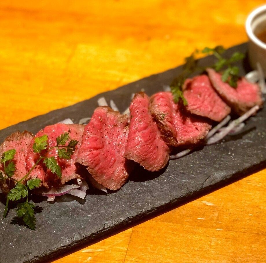 黒毛和牛のローストビーフ