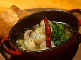 エビのアヒージョ