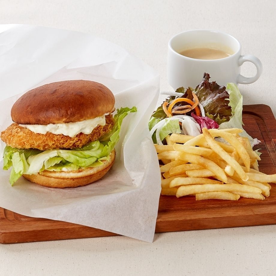 ハレイワエビカツバーガー