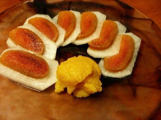 カラスミ、チーズの味噌漬け、このわた、鯛わた塩辛等もございます。（単品）