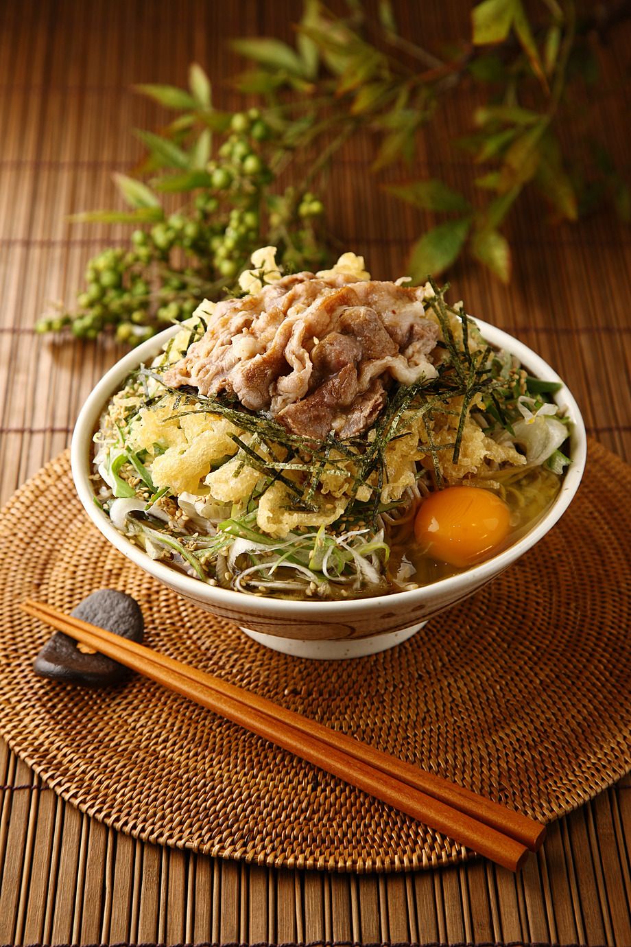 肉蕎麦（温）