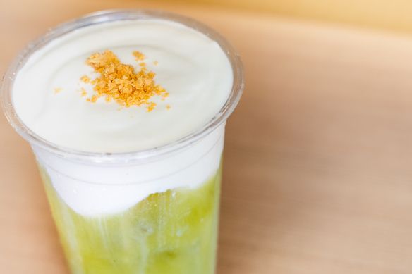 白餡チーズティー