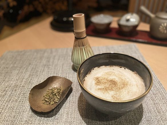 ほうじ茶ラテ