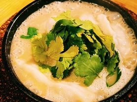 グリーンカレー水餃子