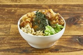 【お食事】ミニ油淋鶏丼