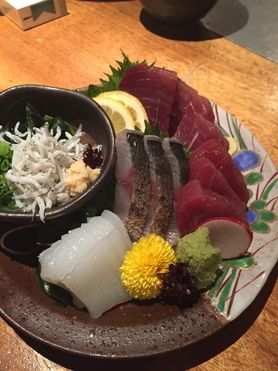 日替わり鮮魚お刺身盛り合わせ