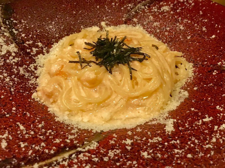 生パスタ（明太子：700　ジェノベーゼ：900）