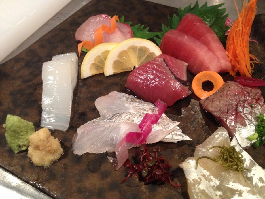 焼津直送刺身盛り