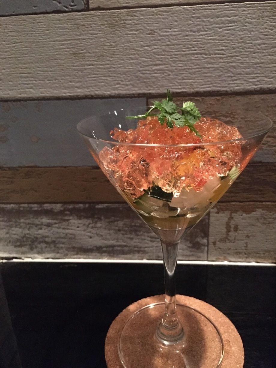 梅ジュレカクテル（500円）