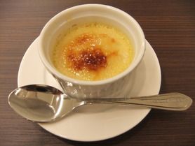 自家製 そば茶のブリュレアイス