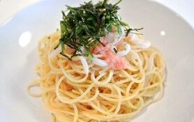 明太子のクリームパスタ