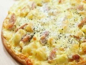 家族で楽しむ♪  ベーコン＆ポテトマヨネーズピザ