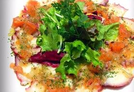 真蛸のカルパッチョ