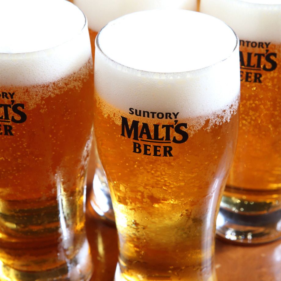 ビール（400円）