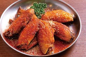 手羽先一人前5本入り　ピリ辛味