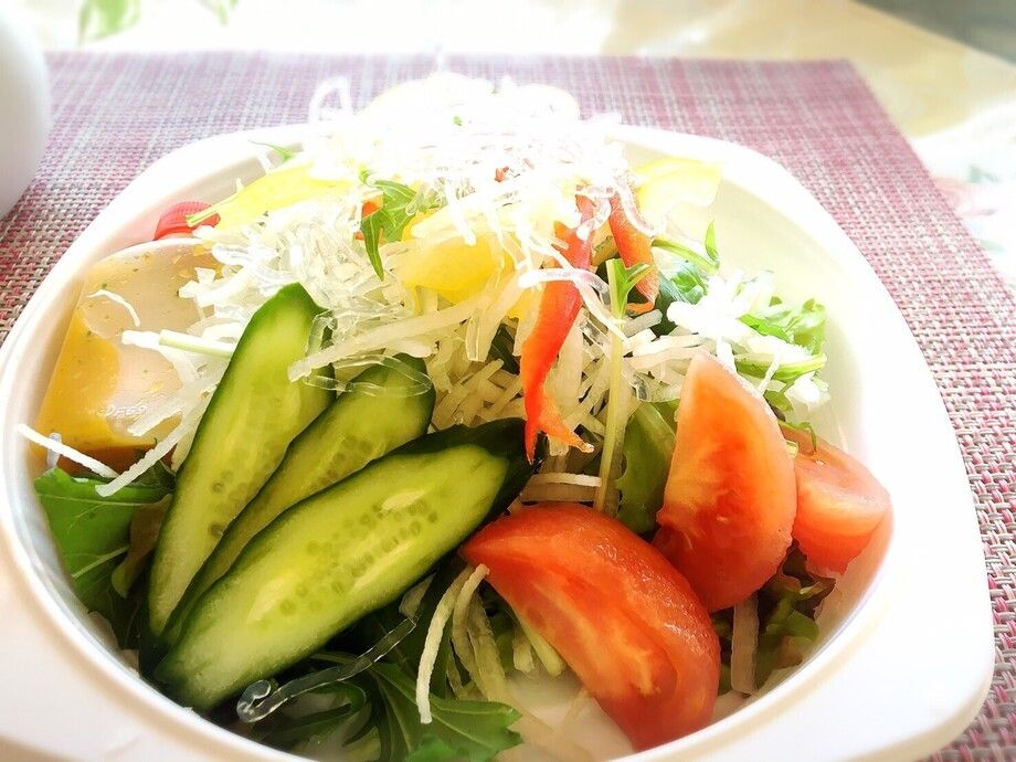 ⑨プレーンサラダ（500）