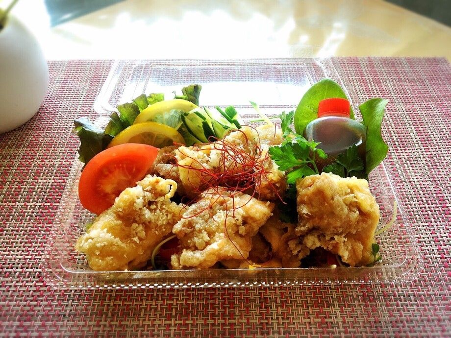 ⑤チキンの甘酢だれ（800）