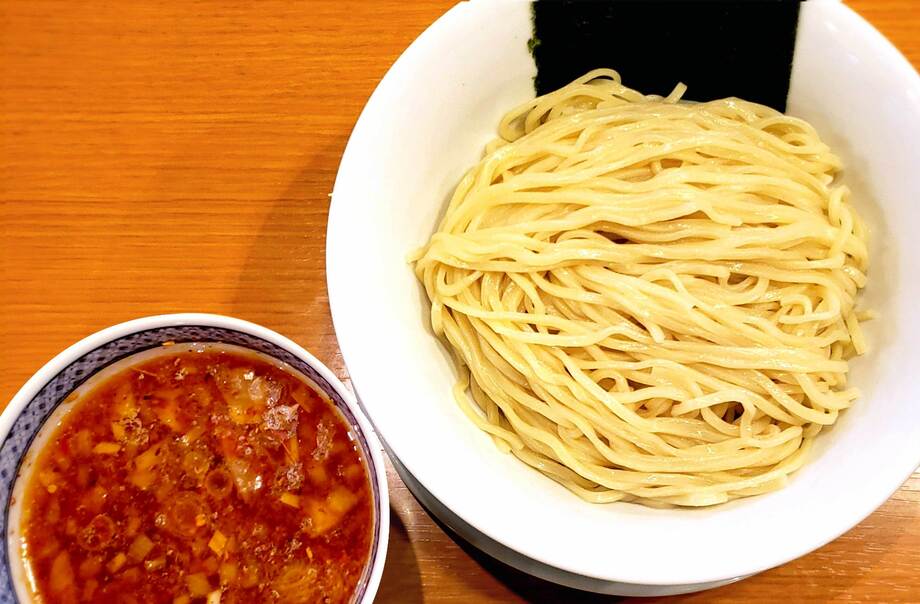 赤からつけ麺（950円）