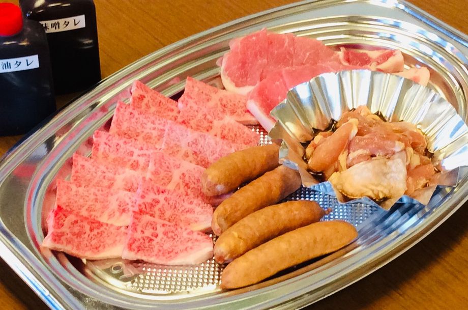 焼肉Aセット（3,348円（税抜3,100円））