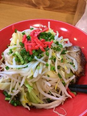 琉球の塩ブタメン（あっさり系・こーれーぐす有）