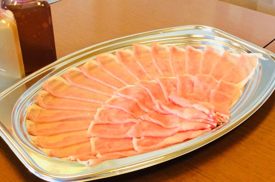 豚しゃぶ or 豚すき焼き（1,468円（税抜1,360円））