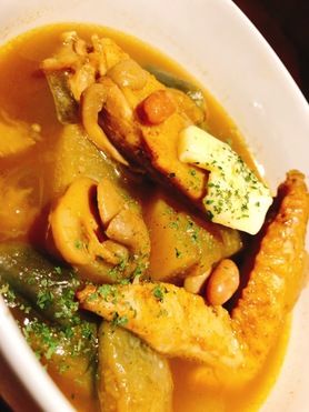 Re:make!!手羽先と大根のカレー風煮込み ▷ スープカレー