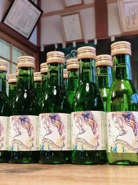 松の寿　お蝶夫人　純米吟醸　夢ささら　300ml