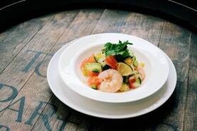 【APPETIZER】エビとアボカドのセビーチェ