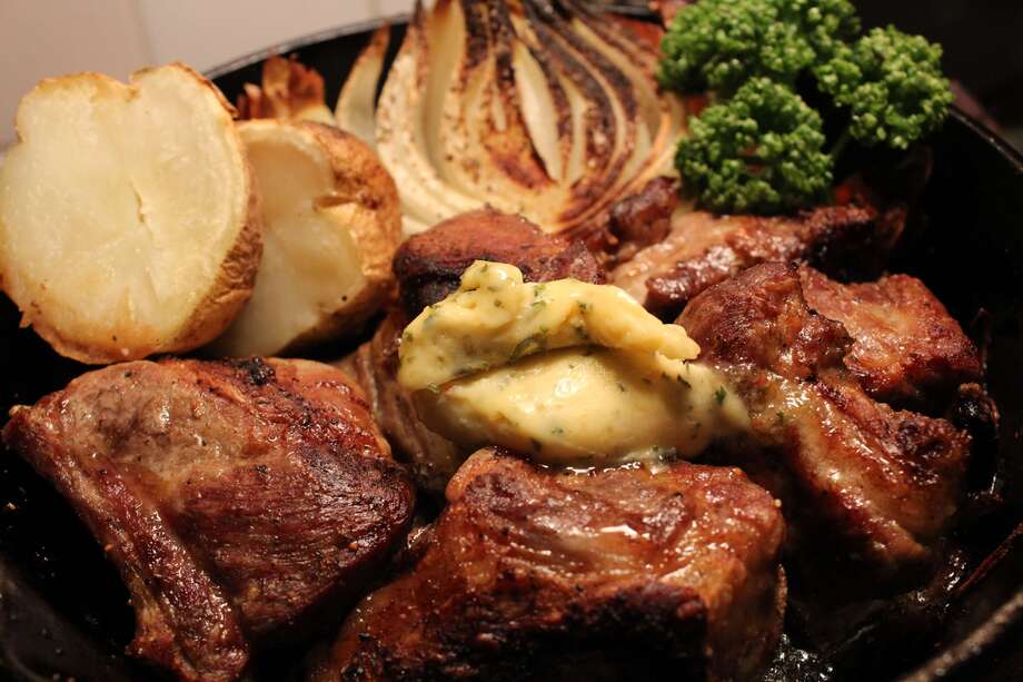 スペアリブのBBQ スモークグリル