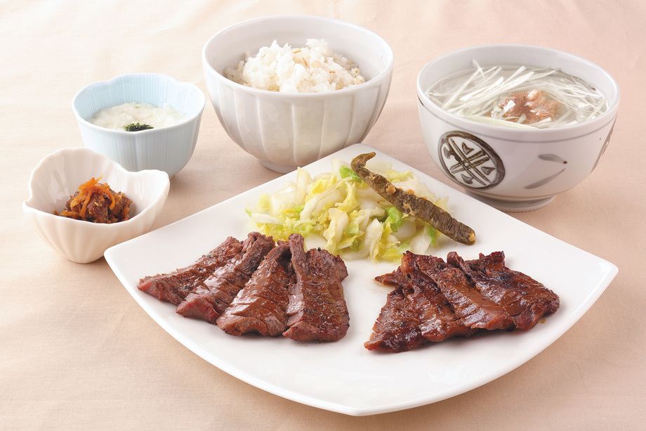 牛たん焼き　塩・みそ2種盛りセット