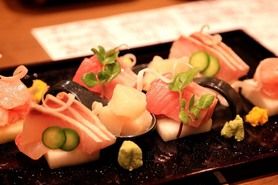 お造り4種盛り　　お造り3種盛り