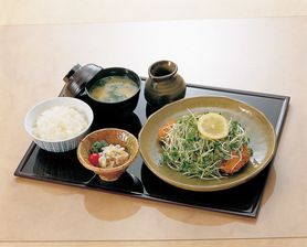 葉隠れヒレカツ定食・葉隠れロースカツ定食
