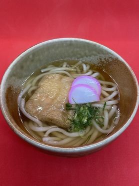 出汁自慢のきつねうどん