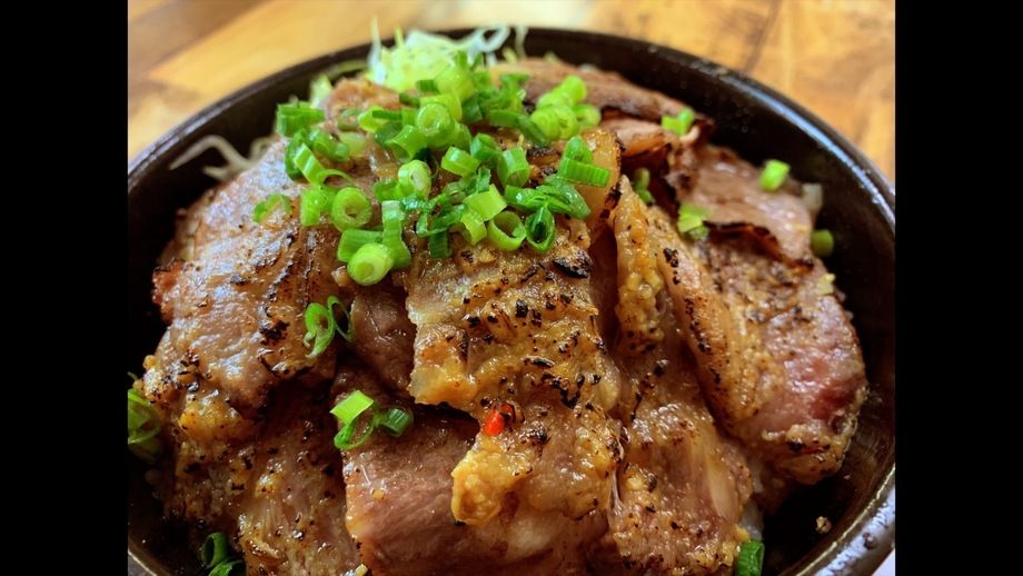 大トロ！炙りサーロイン丼！