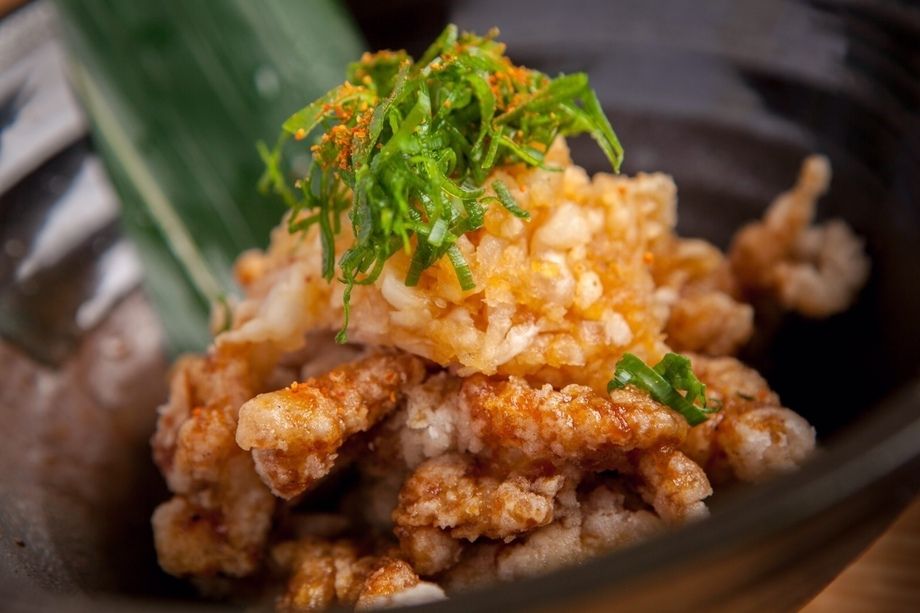 【 揚げもん 】せせりの唐揚げおろしポン酢