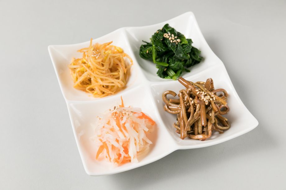 手造りナムル盛り合わせ