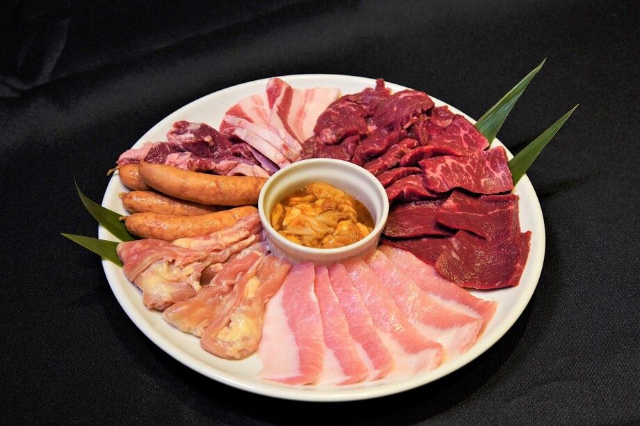 焼肉盛り合わせ