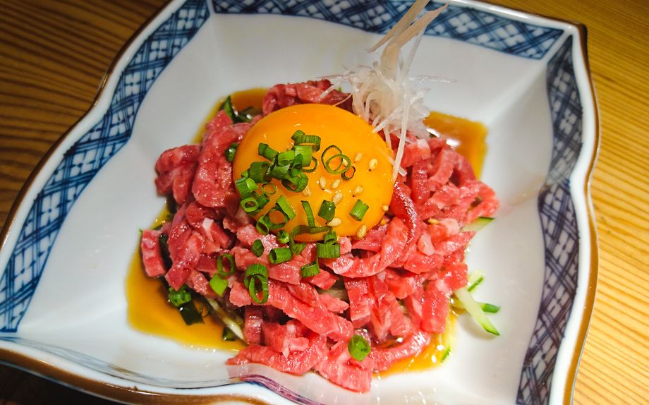 黒毛和牛ユッケ（1500円（税抜））