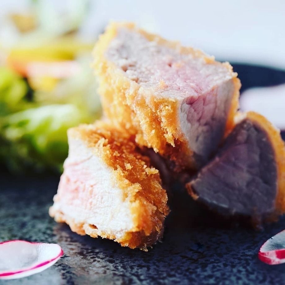 芳寿豚のヒレカツ