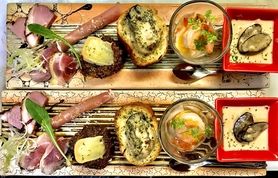 『メモ―リア』コース ★ 黒毛和牛ステーキに高級食材フォアグラ、名物のウニパスタも付いた厳選コース！！