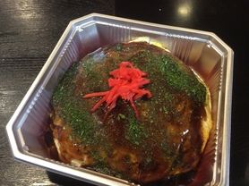 夜店の広島風お好み焼き