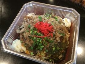 お祭り屋台のお好み焼き ミックス（豚肉・いか・海老）orシーフード（帆立・イカ・海老）