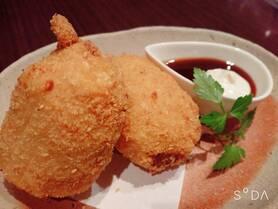 手作り海老クリームライスコロッケ