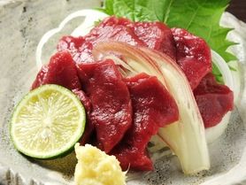 馬刺し赤身　たてがみ付き