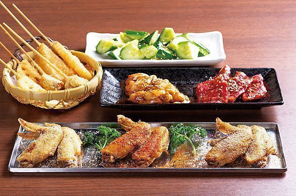 お得な駅前オールスターセット（2人前2,900円）