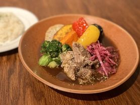 10種類野菜とトロっとろ豚の角煮スープカレー