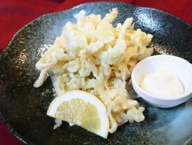 さきするめの天ぷら